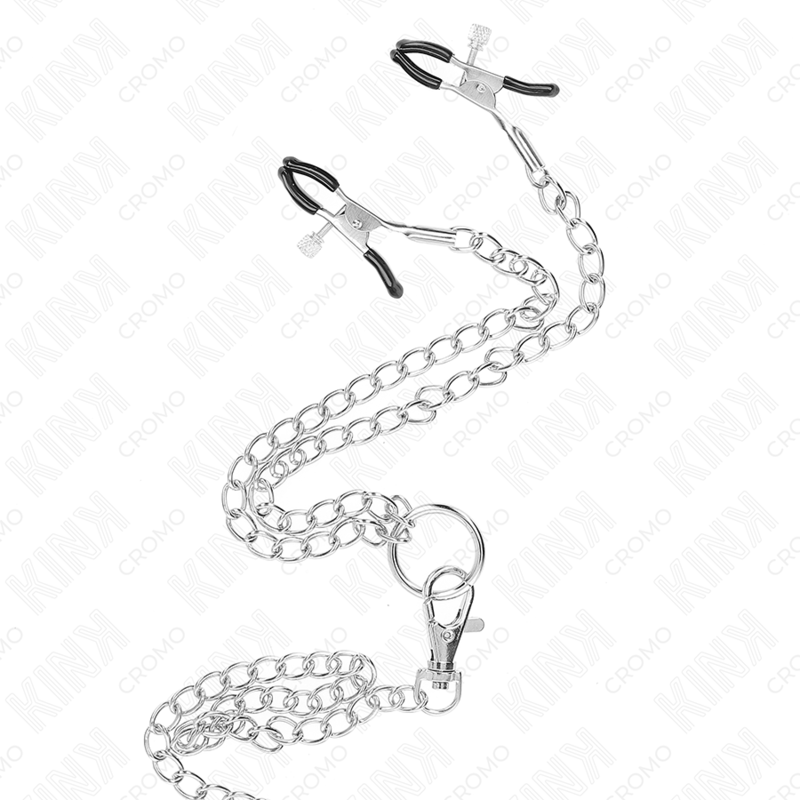Comprar KINK Anillo Triple Metal Cromado – Diseño Moderno Con Cadena Y Pinzas Ajustables-Noxtic