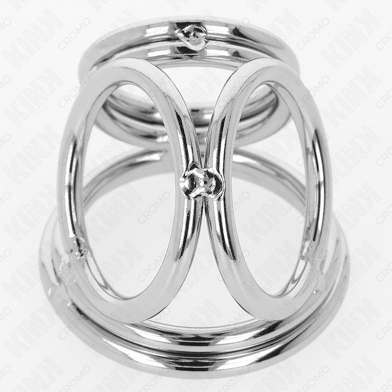 Comprar KINK Anillo Triple Metal Cromado – Diseño Elegante Para Control Excepcional-Noxtic