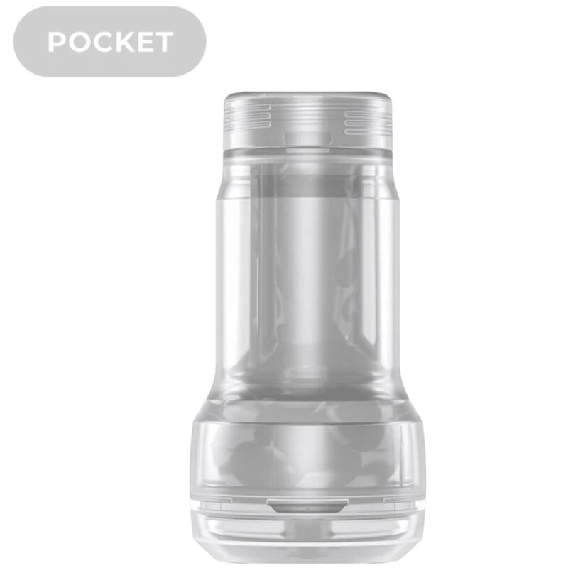 KIIROO Feel Pocket Stroker Crystal – Design compatto per un'esperienza sensoriale migliorata