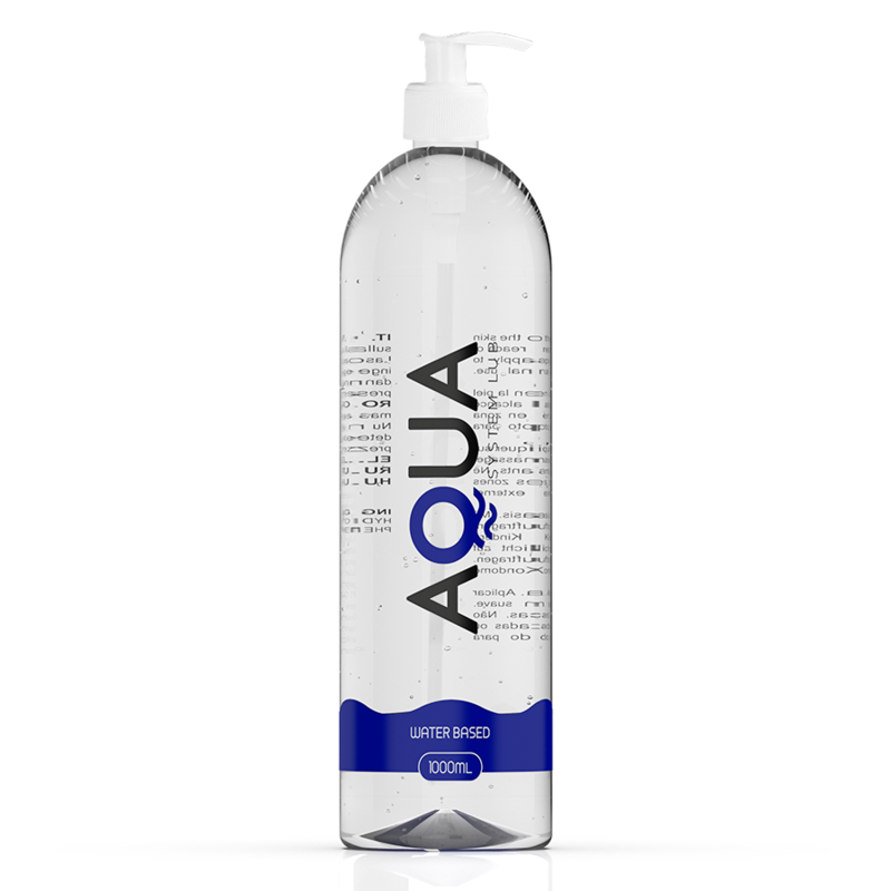 Comprar Aqua Quality Lubricante Base De Agua 1000 ML – Lubricante Suave y Sedoso Para Sensación Natural-Noxtic