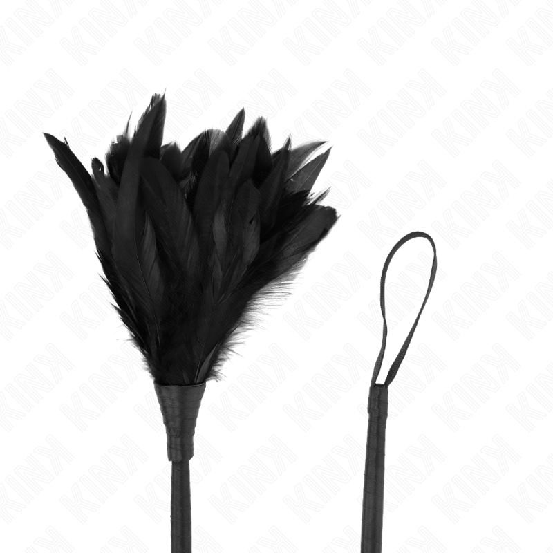 Comprar KINK Plumas De Pollo Para Cosquillas Negro 36 Cm – Diseño Único Para Estimulación Sensorial-Noxtic