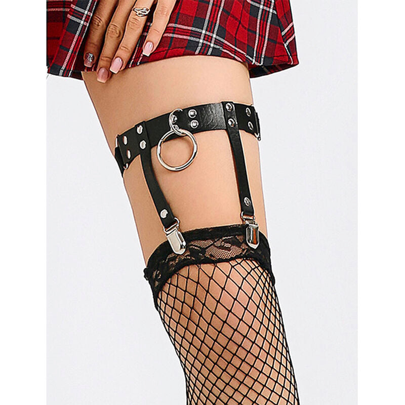 Comprar SUBBLIME Liga Punk De Cuero Ajustable Negra – Diseño Elegante Para Estilo Único-Noxtic