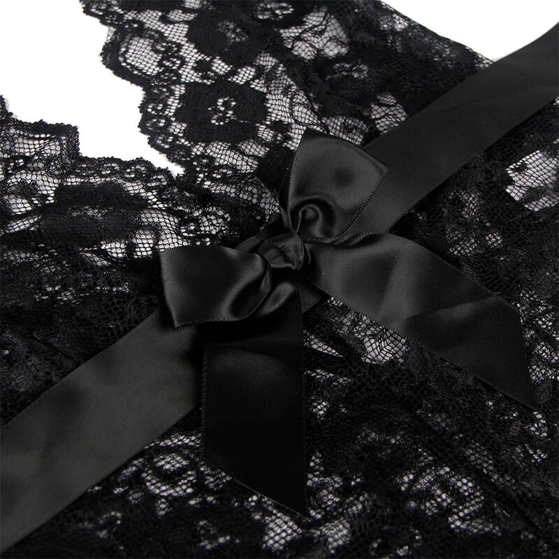 Comprar SUBBLIME Body Sexy Con Volantes Negro L XL – Diseño Elegante Para Sensación Seductora-Noxtic