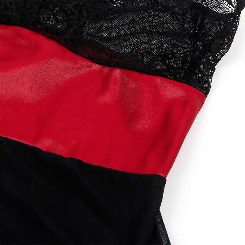 Comprar SUBBLIME Vestido Bondage De Encaje Negro L/XL – Diseño Elegante Con Detalles Únicos Para Comodidad Y Estilo-Noxtic