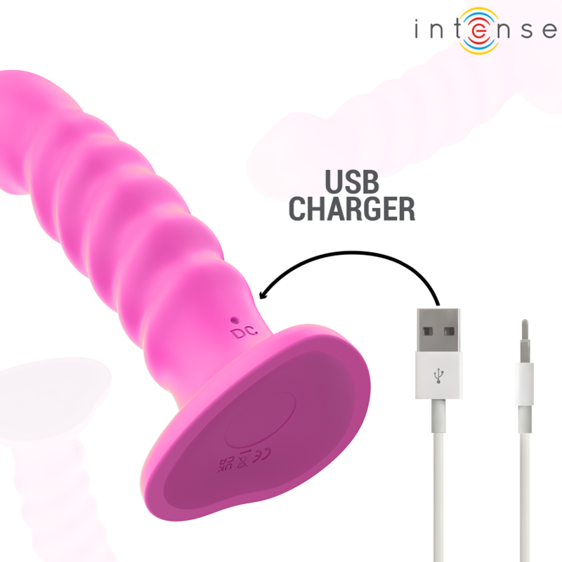 Comprar INTENSE Cindy Vibrador Talla L – Diseño Espiralado Con 10 Modos De Vibración-Noxtic
