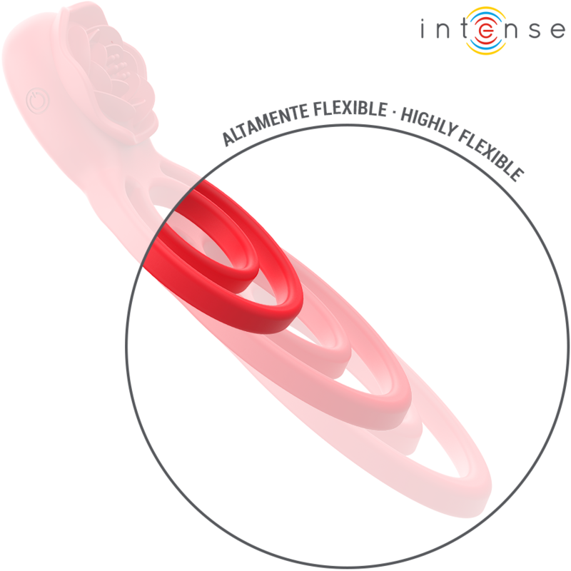 Comprar Intense Gail Rosa Estimuladora 10 Vibraciones Rojo – Estimulador Con Control Remoto Para Placer Personalizado-Noxtic