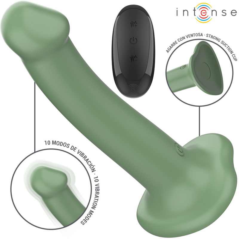Comprar INTENSE Becca Vibrador Verde – Vibrador Con Control Remoto Y 10 Modos De Vibración-Noxtic