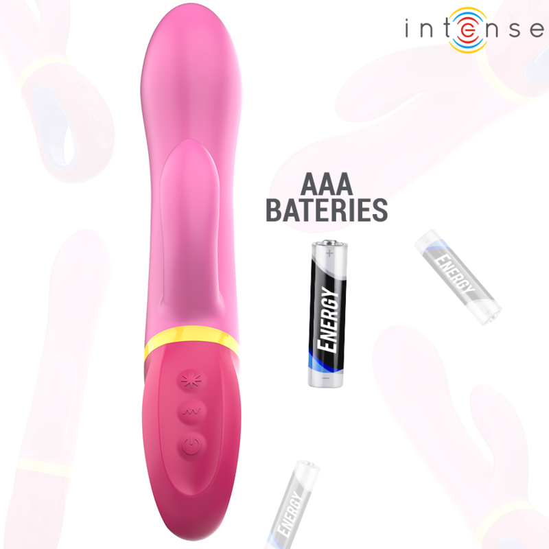 Comprar Intense Daphne Vibrador Rabbit Rosa – Juguete Erótico Con Diseño Sofisticado Para Placer Íntimo-Noxtic