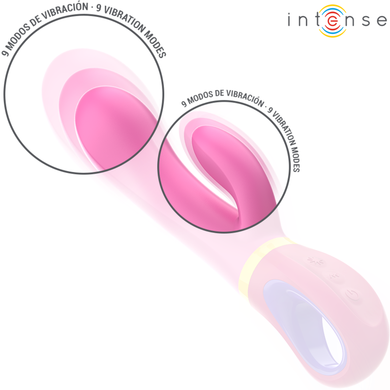 Comprar Intense Daphne Vibrador Rabbit Rosa – Juguete Erótico Con Diseño Sofisticado Para Placer Íntimo-Noxtic