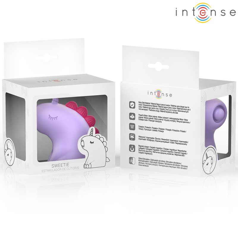 Comprar INTENSE Sweetie Unicornio Rosa – Estimulador Con Diseño Encantador Para Placer Sensorial-Noxtic