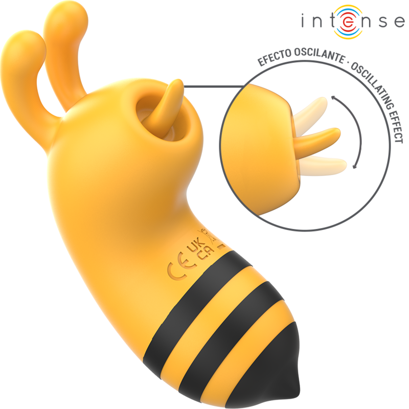 Comprar Intense Maya Estimulador Abeja Amarillo Negro – Diseño Divertido Con Rendimiento Potente-Noxtic