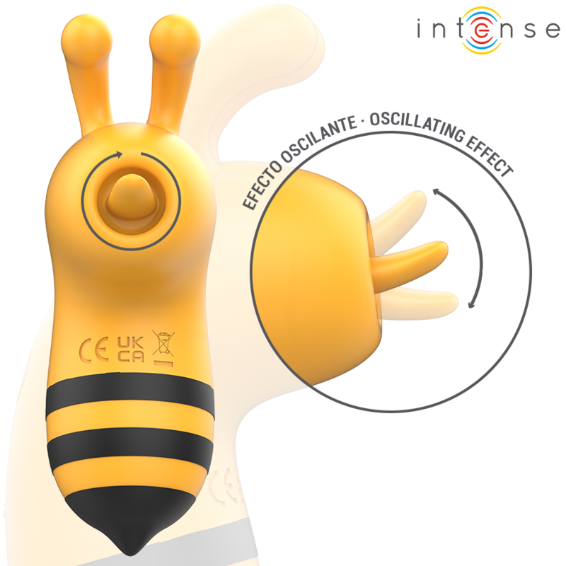 Comprar Intense Maya Estimulador Abeja Amarillo Negro – Diseño Divertido Con Rendimiento Potente-Noxtic