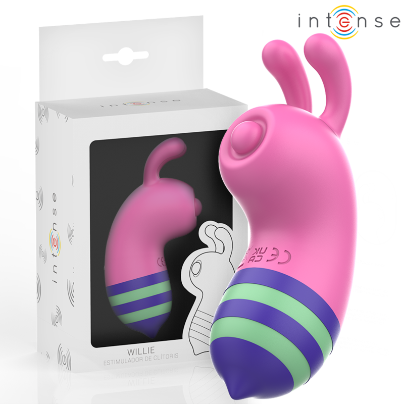 Comprar INTENSE Willie Estimulador Abeja Rosa Verde – Diseño Encantador Para Placer Sensorial-Noxtic