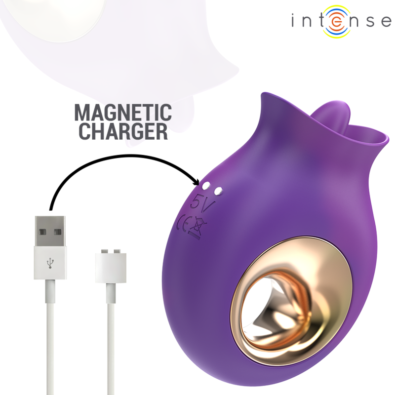 Comprar INTENSE TULI Estimulador Clitoriano – Diseño Elegante Con 9 Modos De Vibración Y Oscilación-Noxtic