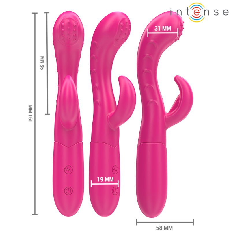 Comprar Intense Amara Vibrador Con Lengua Estimuladora – Diseño Elegante Con 10 Modos De Vibración-Noxtic