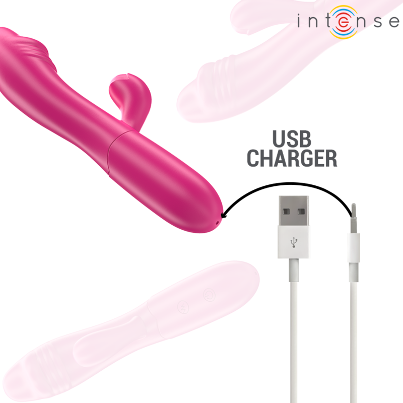 Comprar INTENSE Ivy Vibrador Flexible – 10 Modos De Vibración Con Lengua Estimuladora Para Placer Personalizado-Noxtic