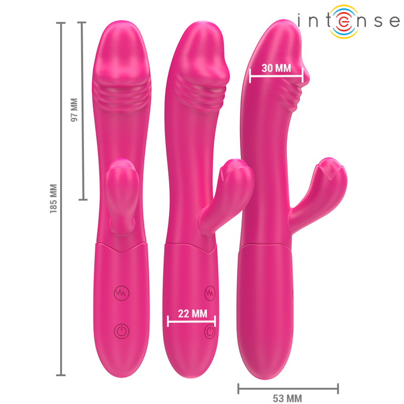 Comprar INTENSE Ivy Vibrador Flexible – 10 Modos De Vibración Con Lengua Estimuladora Para Placer Personalizado-Noxtic