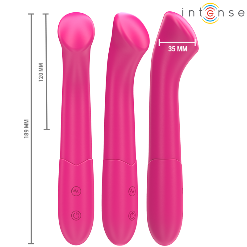 Comprar Intense Paty Vibrador 19 Cm Flexible – 10 Modos De Vibración Para Experiencia Personalizada-Noxtic