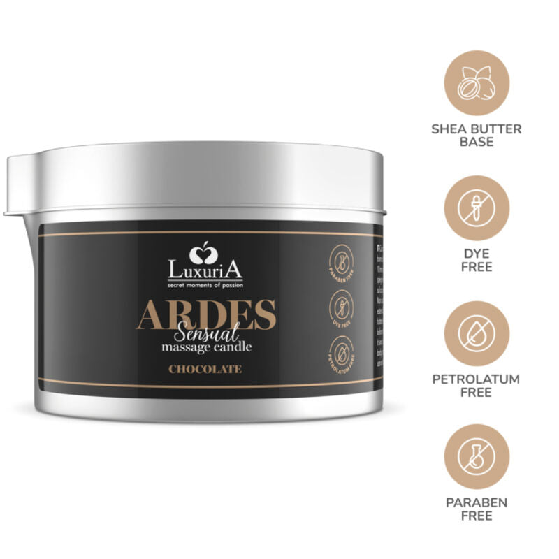Comprar Intimateliner Luxuria Vela De Masaje Chocolate – Vela Aromática Con Manteca De Karité Para Relajación Sensorial-Noxtic
