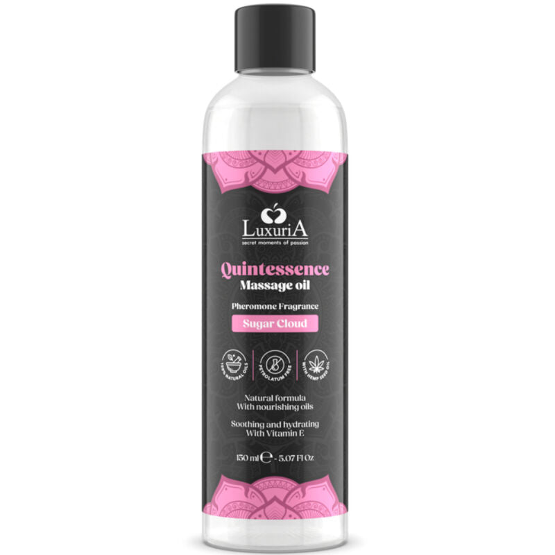 Comprar IntimateLine Luxuria Aceite De Masajes Nube De Azúcar 150 Ml – Aceite Natural Para Experiencias Relajantes-Noxtic