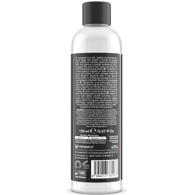 Comprar Intimateline Luxuria Aceite De Masajes Baya 150 Ml – Aceite Natural Para Relajación Y Bienestar-Noxtic