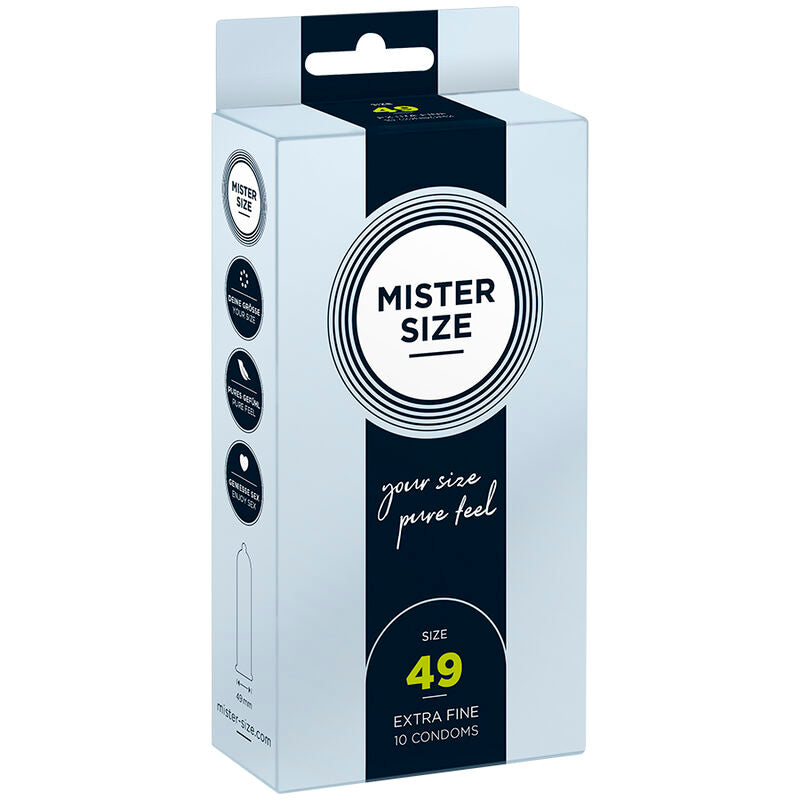 Comprar MISTER SIZE Preservativos Talla S 49 Mm – Ajuste Perfecto Para Mayor Conexión Sensual-PRESERVATIVOS-Noxtic