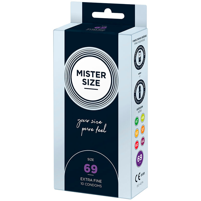 Comprar Mister Size Preservativos Talla XXXL 69 mm – Ajuste Perfecto Para Mayor Comodidad-PRESERVATIVOS-Noxtic