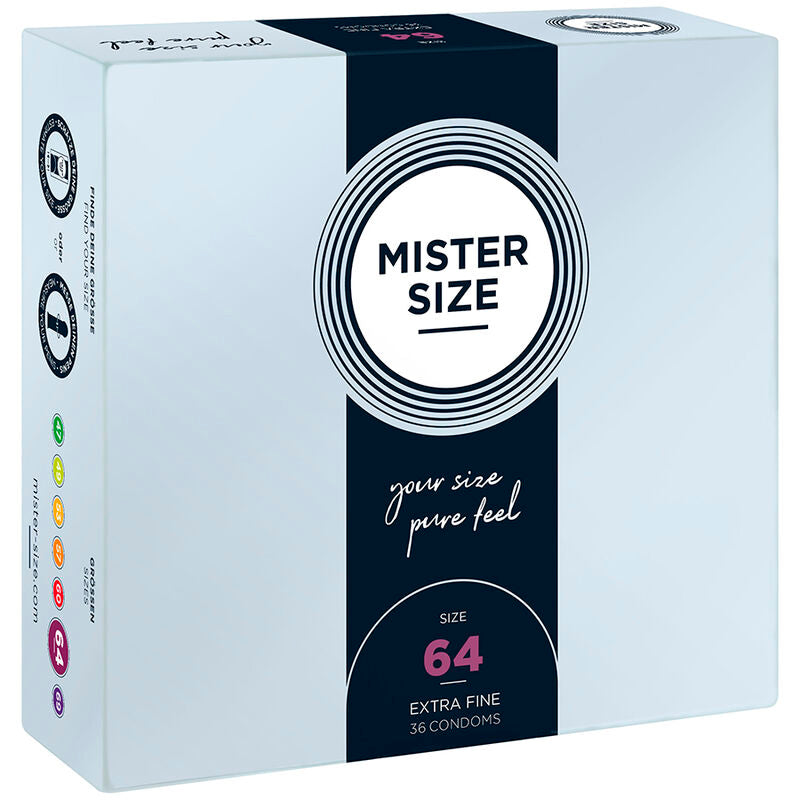 Comprar MISTER SIZE Preservativos Talla XXL 64 Mm – Ajuste Perfecto Para Mayor Comodidad-PRESERVATIVOS-Noxtic