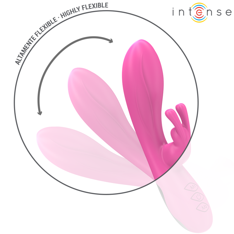 Comprar INTENSE Randall Vibrador Rabbit Rosa – Diseño Ergonómico Con 10 Modos De Vibración-Noxtic