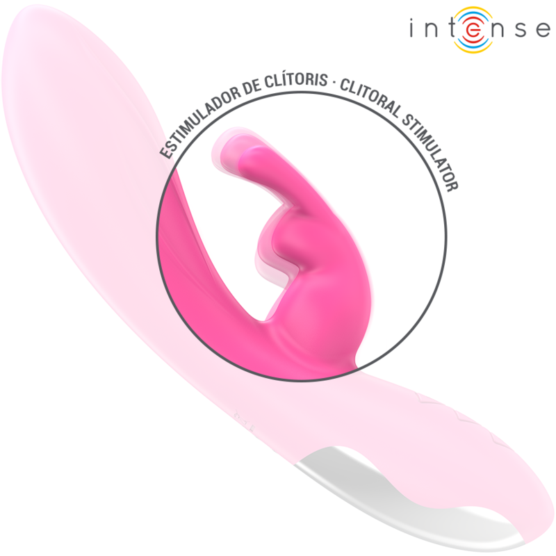 Comprar INTENSE Randall Vibrador Rabbit Rosa – Diseño Ergonómico Con 10 Modos De Vibración-Noxtic