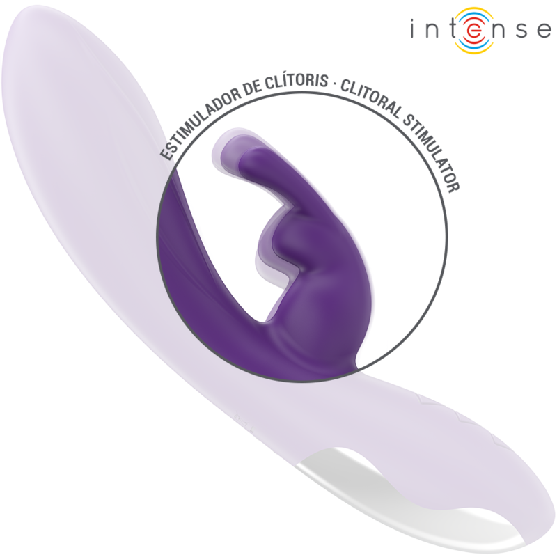Comprar INTENSE Randall Vibrador Rabbit Morado – 10 Modos De Vibración Para Placer Personalizado-Noxtic