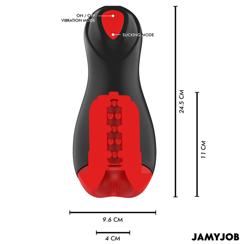 JAMYJOB Core-X Masturbador Automático – Dispositivo Con 5 Modos De Succión Y Vibración
