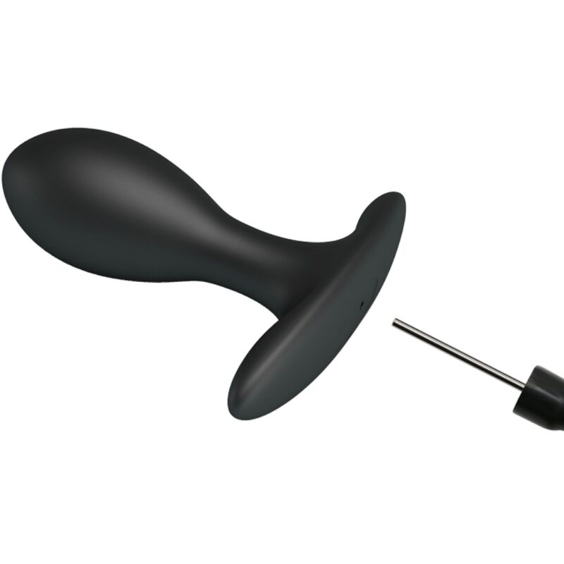 Comprar PRETTY LOVE Plug Anal Inflable Negro – Estimulador Ergonómico Para Placer Personalizado-Noxtic