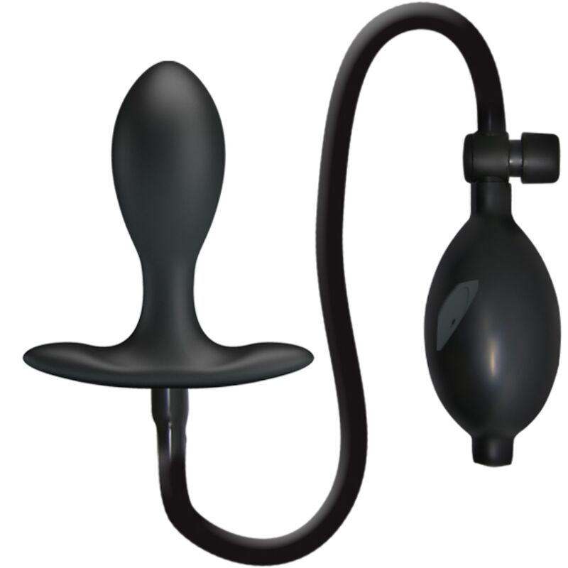 Comprar PRETTY LOVE Plug Anal Inflable Negro – Estimulador Ergonómico Para Placer Personalizado-Noxtic