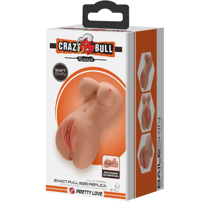 Comprar Crazy Bull Hannah Masturbador Doble – Diseño Realista Para Placer Auténtico-Noxtic