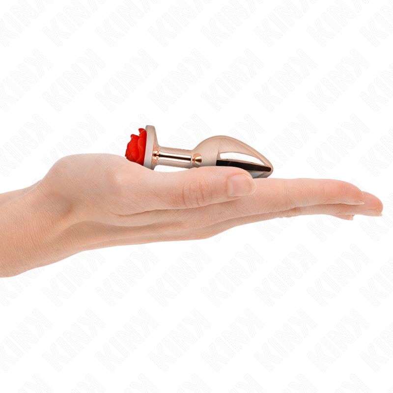 Comprar KINK Plug Anal Oro Rosado S – Juguete Erótico Con Diseño Elegante Para Placer Sensible-Noxtic