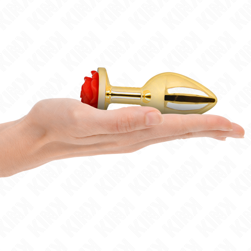 Comprar KINK Plug Anal Dorado Talla L – Juguete Elegante Para Nuevas Sensaciones Con Diseño Sofisticado-Noxtic