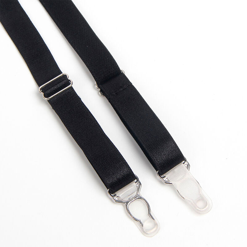 Comprar SUBBLIME Conjunto Sujetador Con Liguero Negro L/XL – Elegancia Y Comodidad Para Ocasiones Especiales-Noxtic
