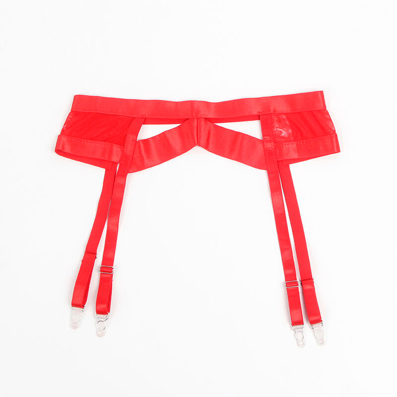 Comprar SUBBLIME Set Sujetador Con Ligüero Rojo L XL – Conjunto De Lencería Con Diseño Sofisticado Para Estilo Único-Noxtic