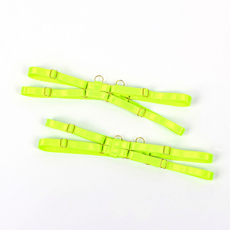 Comprar SUBBLIME Conjunto Sujetador Verde Fluorescente L/XL – Lencería Con Diseño Audaz Y Detalles Elegantes-Noxtic