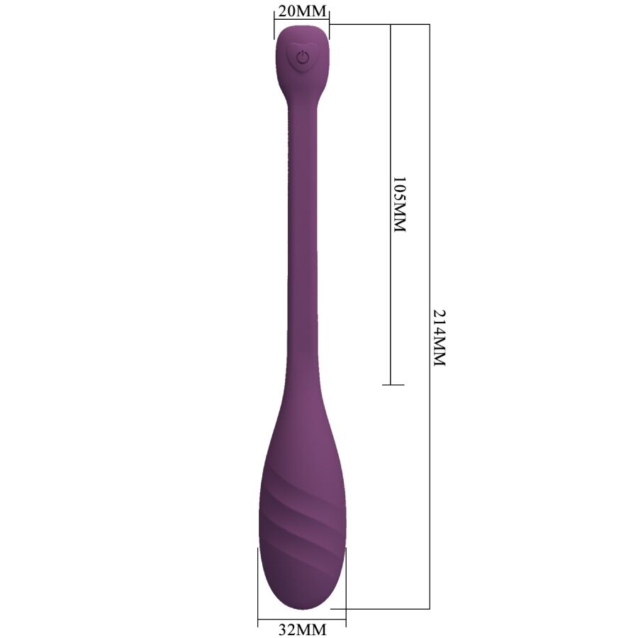 Comprar Pretty Love Leviathan Morado – Vibrador Recargable Con Control App Para Libertad Sensual-Noxtic