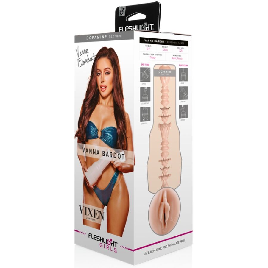 Comprar FLESHLIGHT Vanna Bardot – Juguete Erótico Con Diseño Realista Para Autoplacer-Noxtic