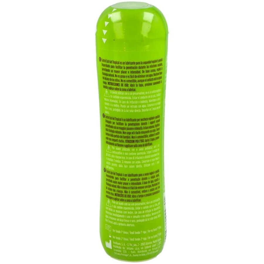 Comprar Control Lub Gel Tropical 75 Ml – Lubricante De Base Acuosa Para Comodidad Duradera-Noxtic