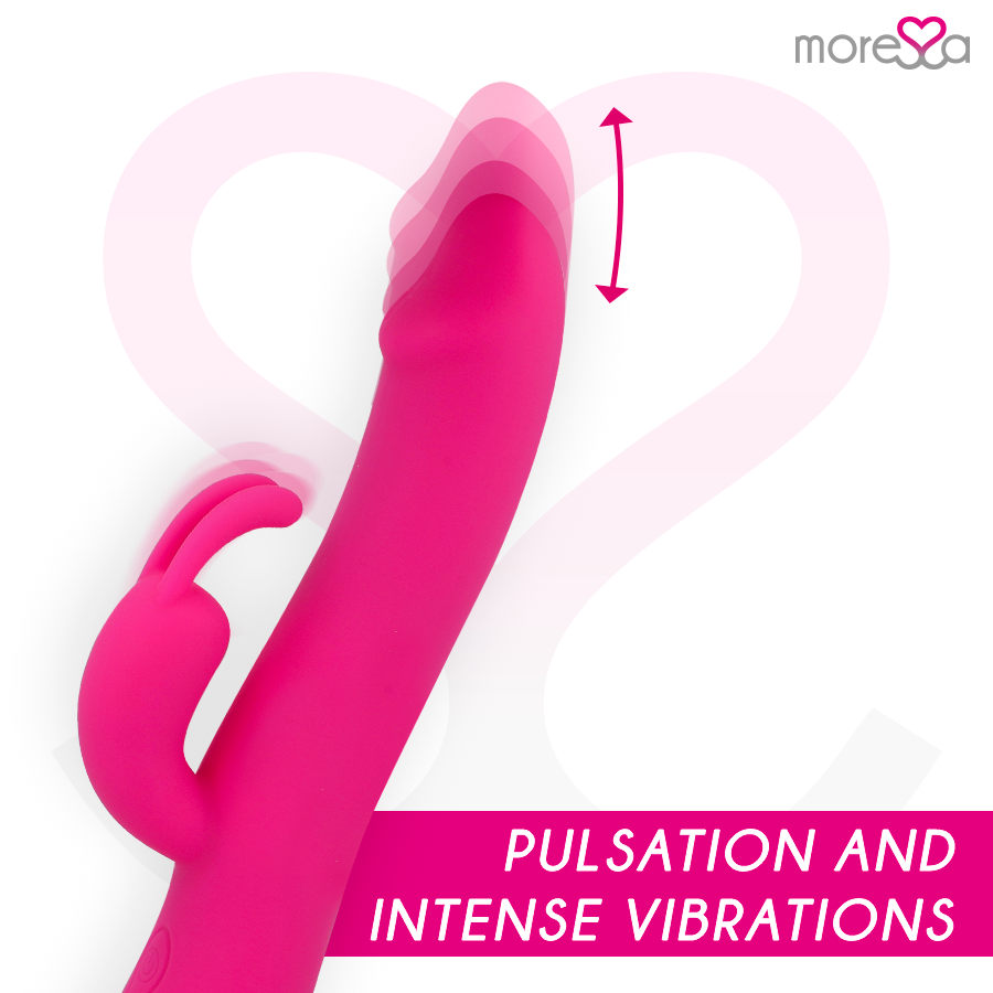 MORESSA - MOLLY UP&DOWN IMPELLER AND POWERFUL VIBRATION PREMIUM SILICONE RECHARGEABLE