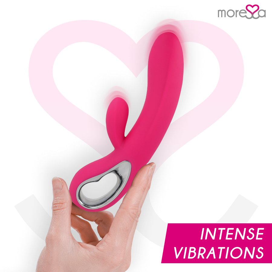 MORESSA - TROY PREMIUM SILICONE RECHARGEABLE CLITORIS G-SPOT MASSAGER