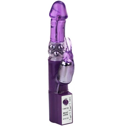 Comprar BAILE Hot Lady II Rotador Rabbit Pearl – Vibrador Con Doble Estimulación Y Diseño Brillante-Noxtic