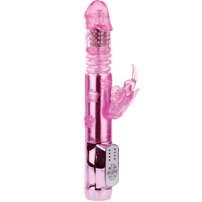 Comprar BAILE Rabbit Throbbing Butterfly – Vibrador Con Doble Rotación y Sistema Automático-Noxtic