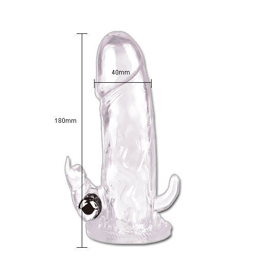 Comprar BAILE Brave Man Extension – Funda Con Estimulador Para Mayor Placer Compartido-Noxtic