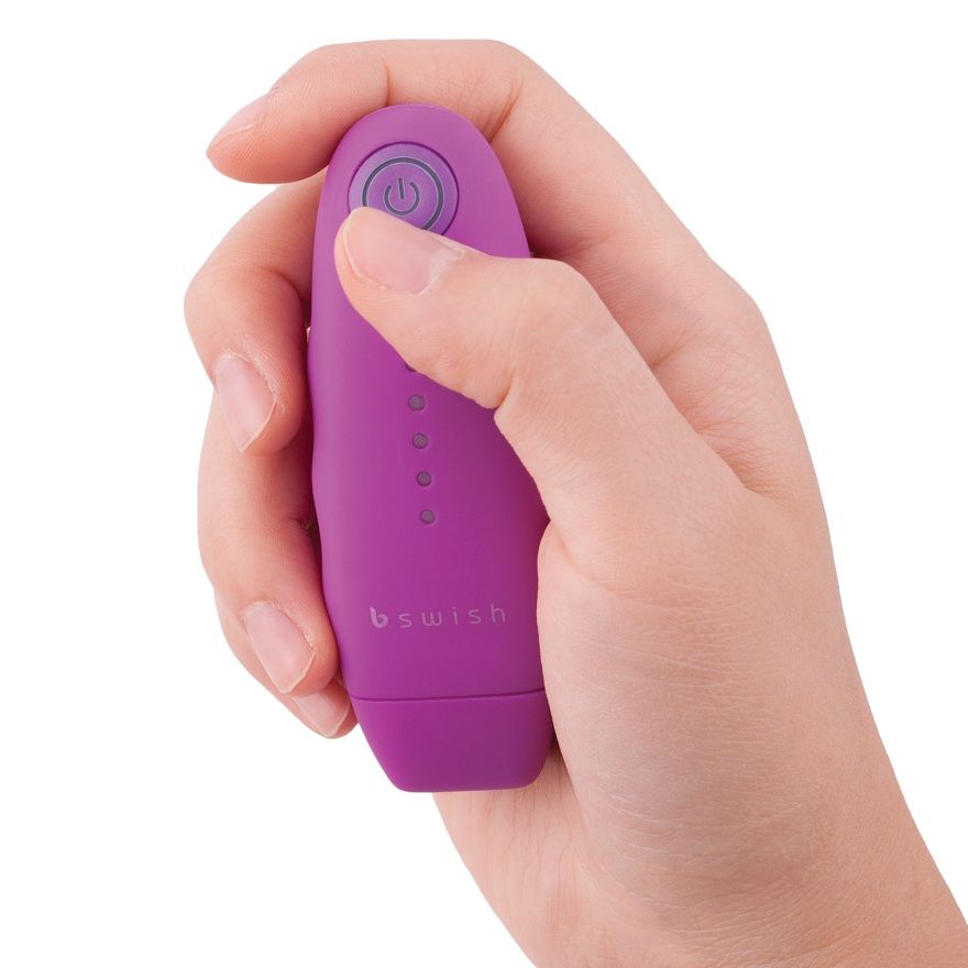 Comprar B SWISH Bnaughty Unleashed Classic Lila – Vibrador Discreto Con Control Remoto Para Placer Personalizado-Noxtic