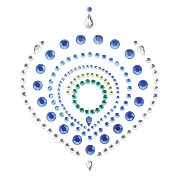 Comprar Bijoux Indiscrets Flamboyant Azul y Verde – Joyería Íntima Brillante Para Resaltar Tu Sensualidad-Noxtic